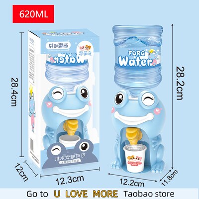 620ML Mini Water Dispenser Baby Toy Drinking Water Hand Pres