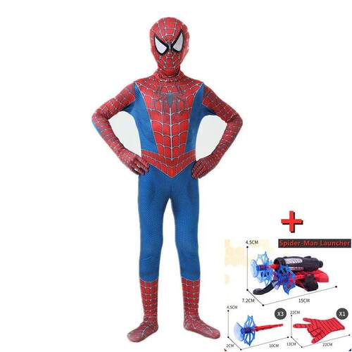 Superhero Costume Childrens Halloween Party Cosplay 3D Styl