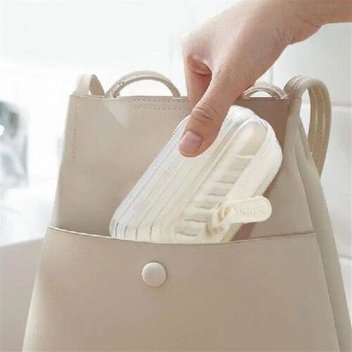 Travel Soap Box Leakproof Zipper Travel Soap Container