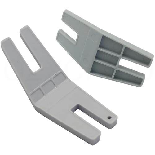2pcs Sewing Tool Plate Button Reed Presser Foot Hump Jumper
