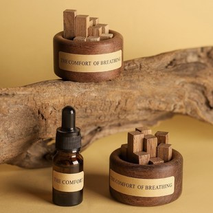 The Wood Aroma  小柴堆 自然原木扩香器 无火香薰香氛艺术摆件
