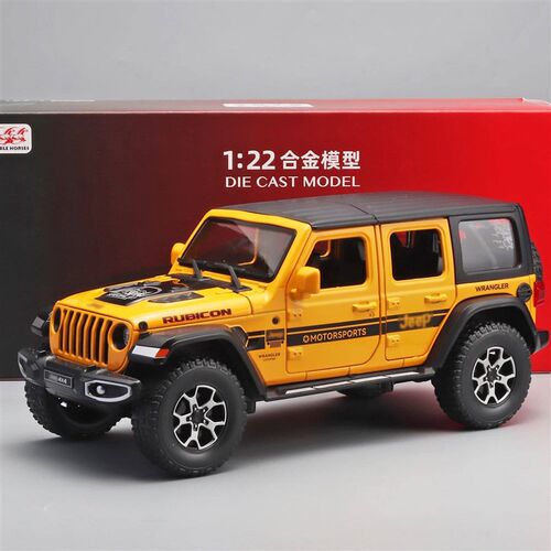 1:22 Model Wrangler Diecast Toy Car Model, Scale Metal Alloy
