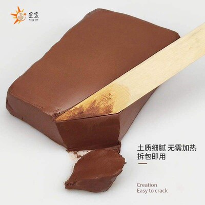 Colored pottery clay, unburned clay sculpture, mud toy, chi