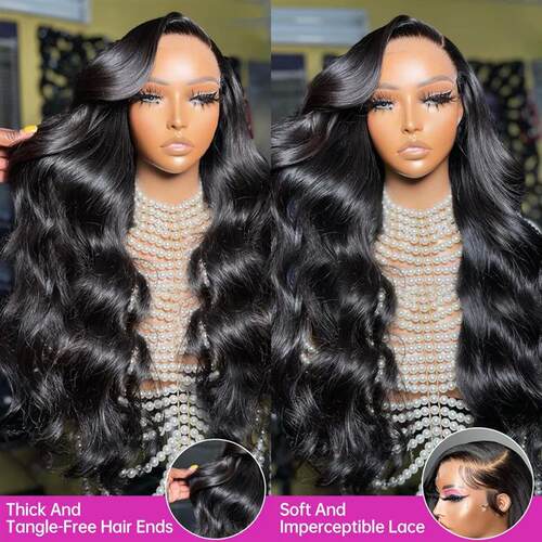 250% Body Wave 13x4 Lace Front Wig 13x6 HD Lace Frontal Wigs