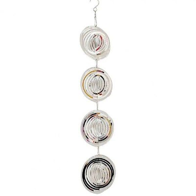 Bird Deterrent Wind Spinner Highly Reflective Metal Bird