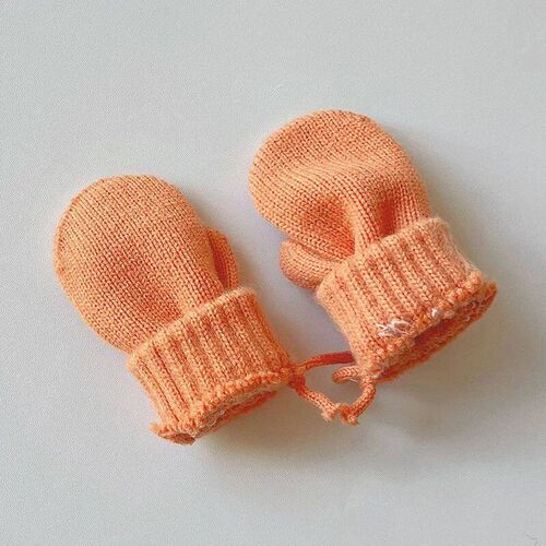 Wool Baby Winter Gloves Candy Color Halter Kids Mittens for