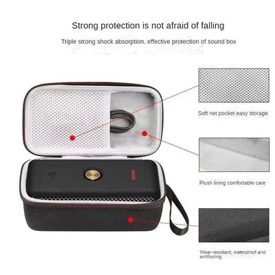 Portable Speaker Storage Bag Anti-Scratch Bag for-MARSHALL E