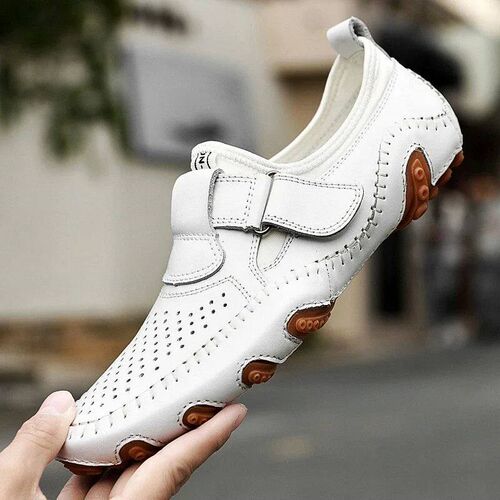 New Men Loafers Leather Casual Shoes Outdoor High Quality Co
