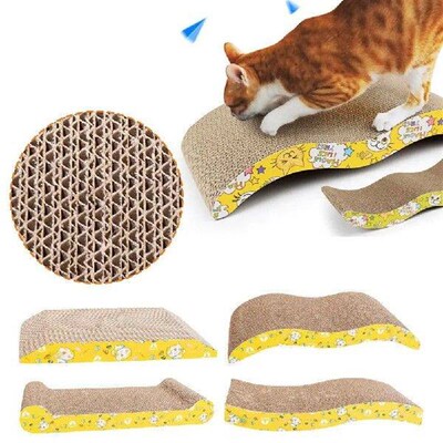 Cat Scratching Board Integrated High-density Corrugated Cat