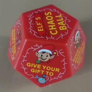 Hilarious Christmas gameGift Exchange Party GameDice圣诞骰子