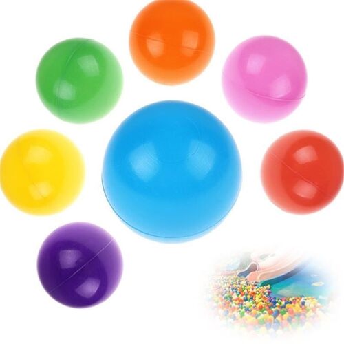 50pcs new kids baby colorful soft play balls toy for ball pi