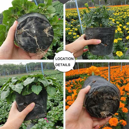 100pcs Plastic Planter Pot Home Garden Greenhouse Plant
