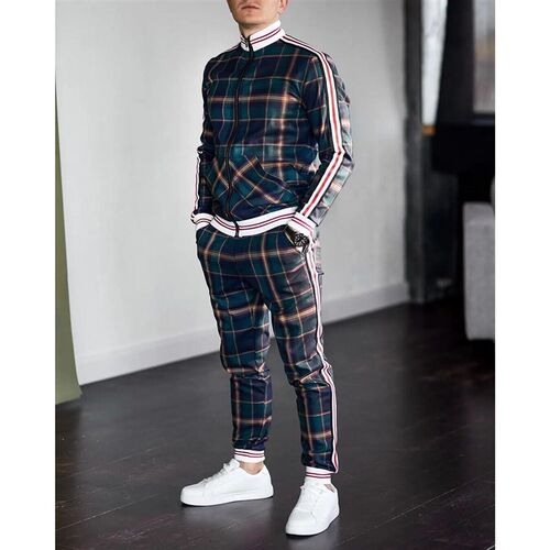 2023 Mens Suit Autumn Casual Mens Clothing European and Am
