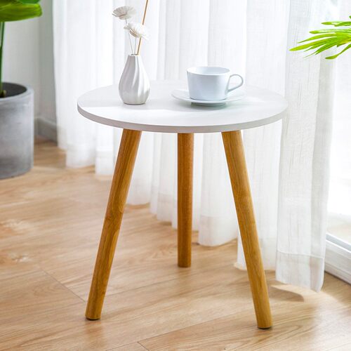 balcony small tea table family wood leg desk coffee table