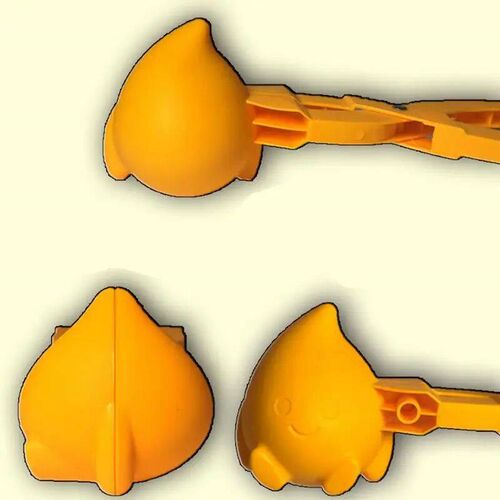 Snow Ball Maker For Kids Cartoon Fireman Shape Snow Ball Mol