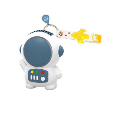 New spaceman keychain leafless small fan mini portable porta