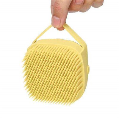 silicone bath brush massage shampoo rubbing artif矽胶洗澡刷