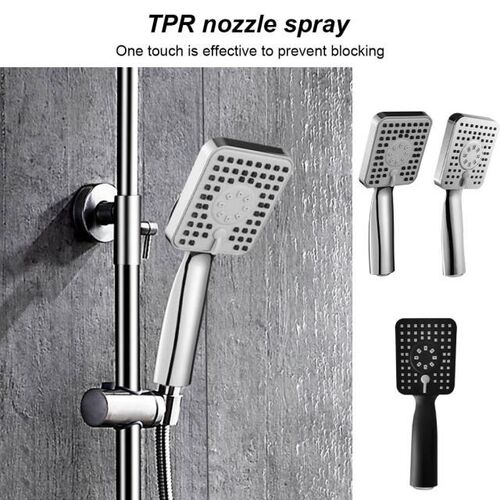 Bath Shower Head Rainfall Adjustable Shower Head High Pressu