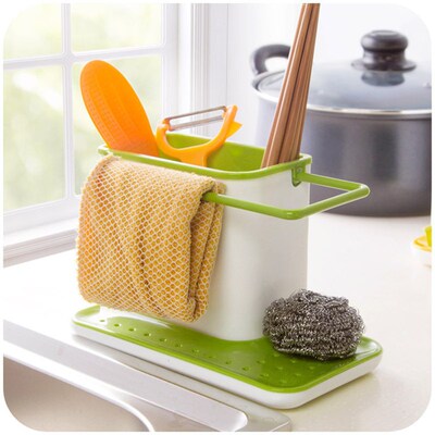 2023 Hot Racks Organizer Kitchen Sink Utensils Holders Drain