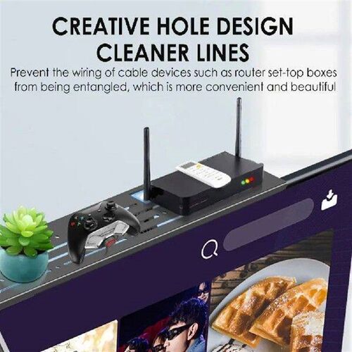 Practical Router Holder  Top Shelf Saving Space Home