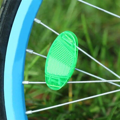 4PCS Night Reflectors Cycling Lights Safety Warning Light Bi