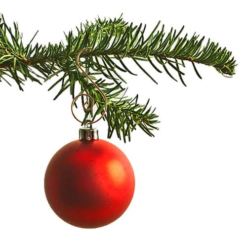 50/20Pcs Christmas S-shaped Hooks Xmas Tree Ball Hanging Pen