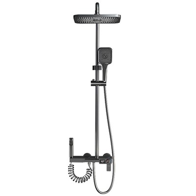 Gun Grey Shower Shower Set Household Constant Temperature Di