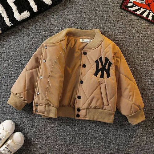 Autumn and Winter Boys Thickened Coat 2023 New Big Boys Cott