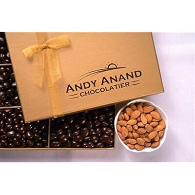 Andy Anands Chocolates - Premium California Almonds cove