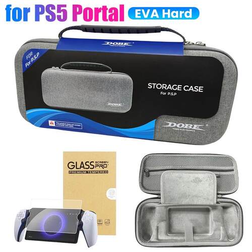 EVA Bag for PS5 Portal Travel Carrying Case Bag Protective