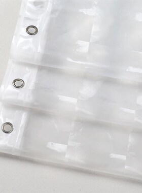 nordic shower curtain set free punching bathroom waterproof