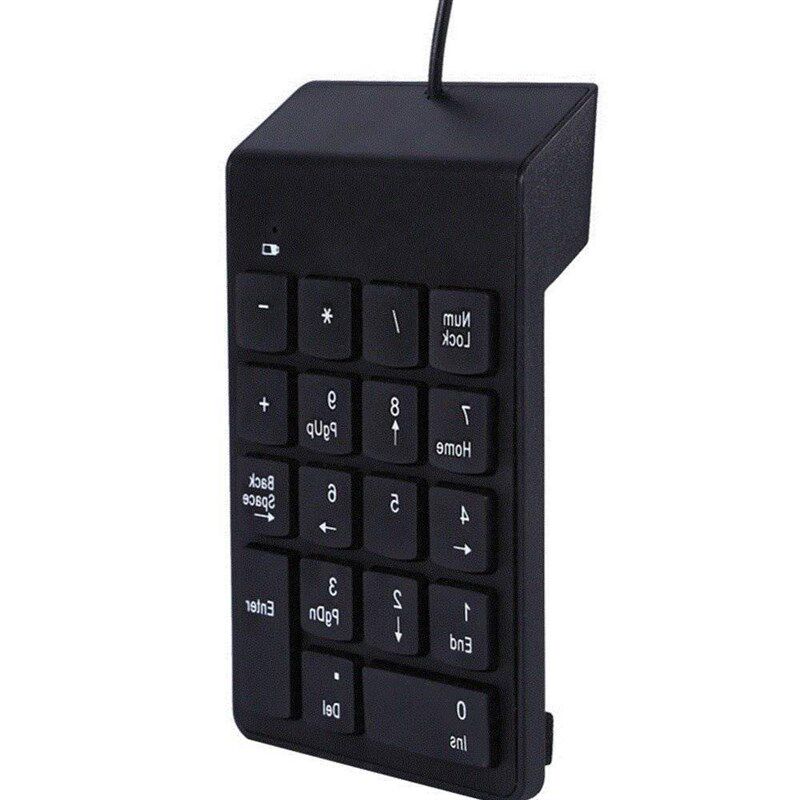usb keypad number pad numpad 18 keys keyboard for laptop des