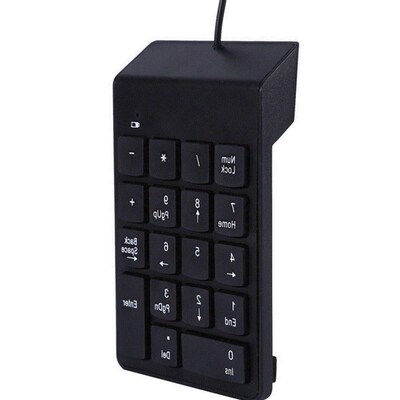 usb keypad number pad numpad 18 keys keyboard for laptop des