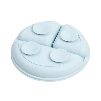 Silicone Baby Feeding Set Suction Plates and Bowls for Toddl