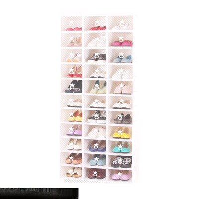 Transparent plastic shoe box dustproof Shoes cabine drawer