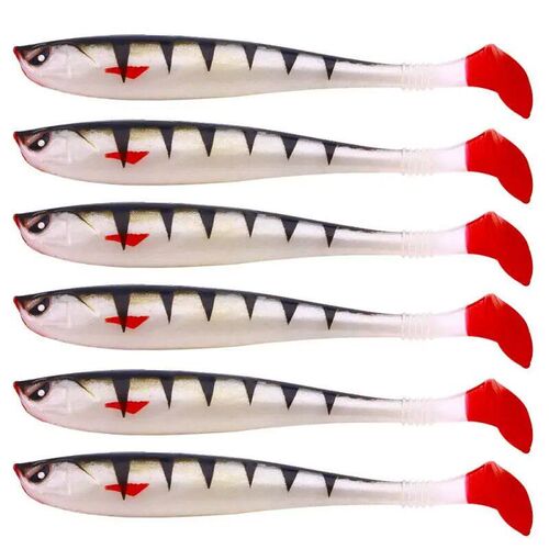 6PCS/SET Creature Baits Fishing vinyls Soft Bait 9cm/4.1g Pr
