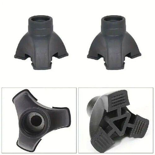 Cane Rubber Tips Replacement 2pcs Cane Foot Rubber Tip For