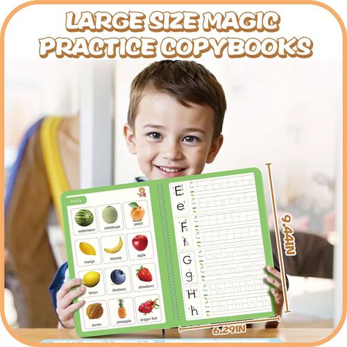 Reusable writing letters  Book Magic Practice Copybook kids