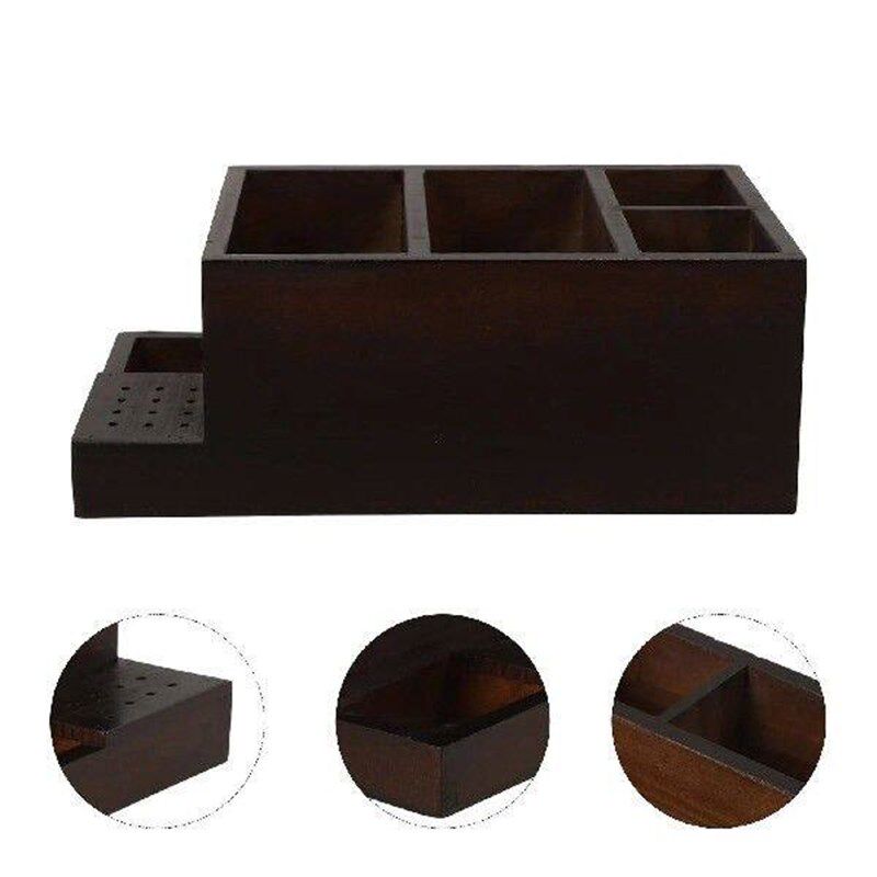 Nail Drill Bits Display Box Manicure Polisher Storage - 实物图