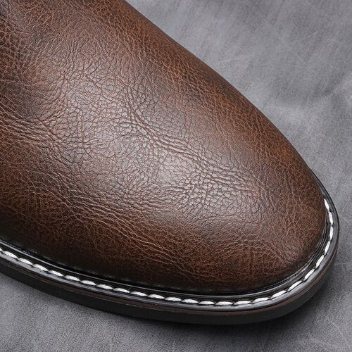 Mens Chelsea boots leather 40-46 business shoes 切尔西靴男