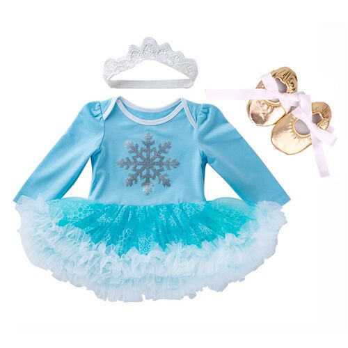 Baby Girl Clothes elsa anna Costume for Baby Infant Birthday
