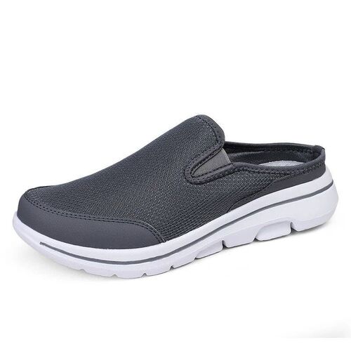 Big Size    Summer Men Half Shoes Slippers Slides Slip On