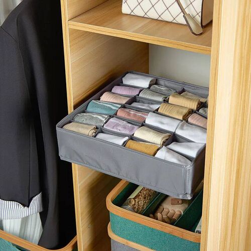 Socks Organizer Underwear Bra Storage Box Cabinet Drawer Org