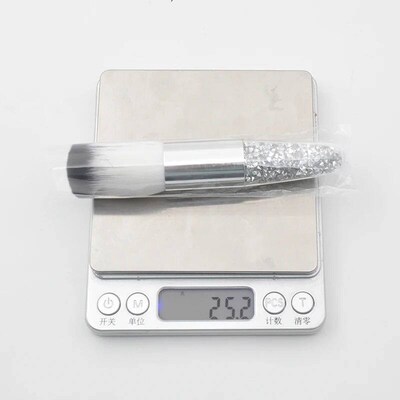Crystal Quicksand Handle Powder Blush Brush Professional Mak