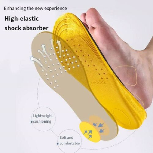 Inviiable Height Increae Inole for Women Men Heel Lift Yello