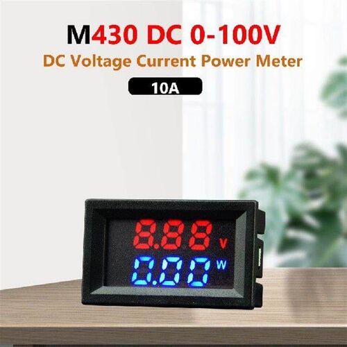 10A/50A/100A Digital Voltmeter Ammeter Dual LED Display