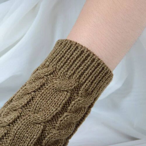 Autumn Winter Solid Color Students Write Keep Warm Korean Kn
