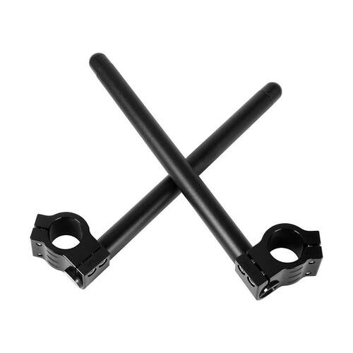 Black Motorcycle Handlebar Racing CNC 32 33 35 36 37 39 41 4