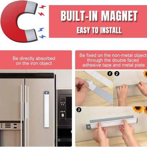 LED Motion Sensor Light Under Counter Lighting  Wireless USB
