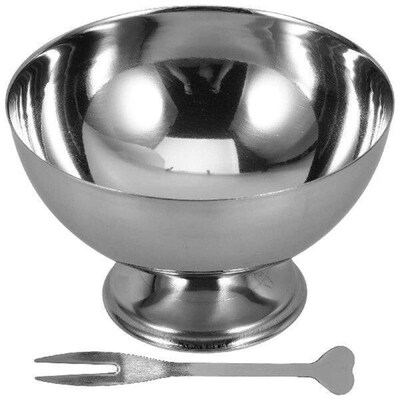 Dessert Cup Polish Piggy Bank Ice Cream Bowls Metal Cups